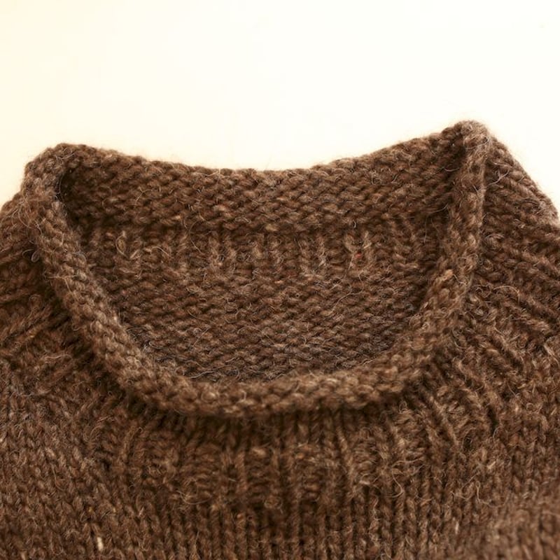 エクアドル ニット セーター Wool Knit sweater | Blue エクアドル ニット セーター Wool Knit sweater | Blue