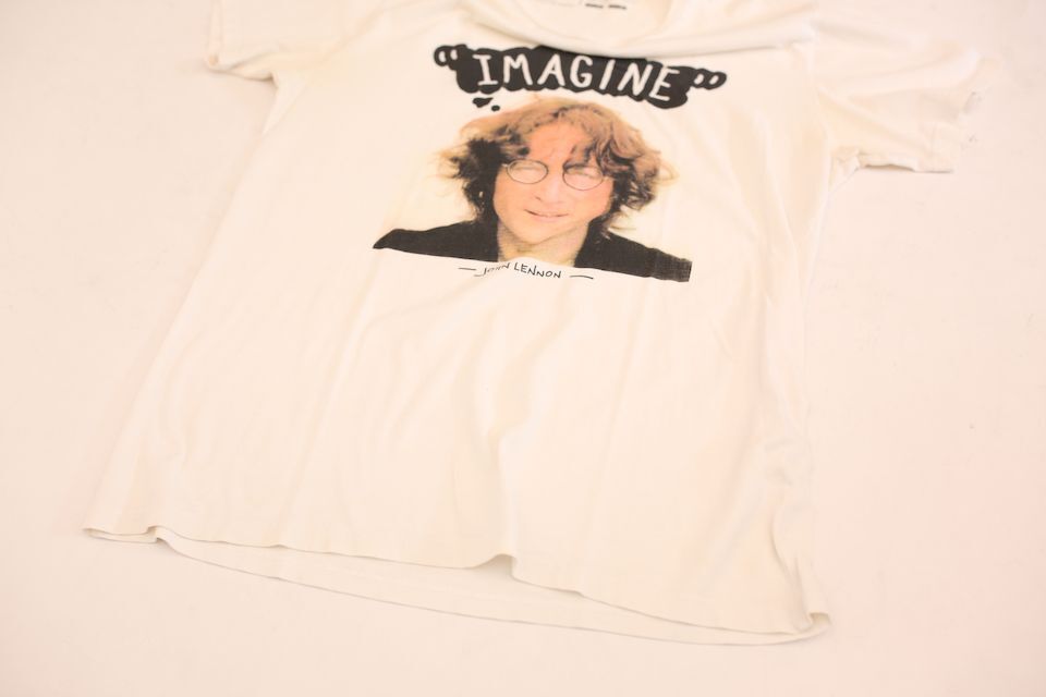 ジョンレノン イマジン Tシャツ バンT John Lennon Imagine# | Blue