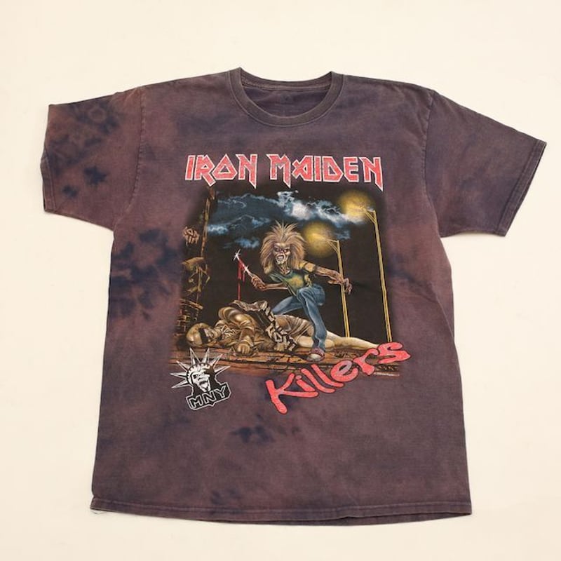 アイアンメイデン バンド Tシャツ Iron Maiden | Blue アイアンメイデン バンド Tシャツ Iron Maiden | Blue