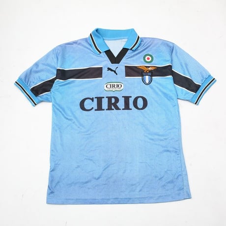 ラツィオ 98-00 ボクシッチ #8 フットボール ゲームシャツ SS Lazio Football Boksic Game Shirt#