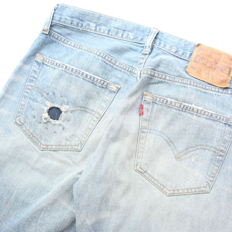 リーバイス501 リペア ダメージデニム Levi's 501 Repair | Blue リーバイス501 リペア ダメージデニム Levi's 501 Repair | Blue