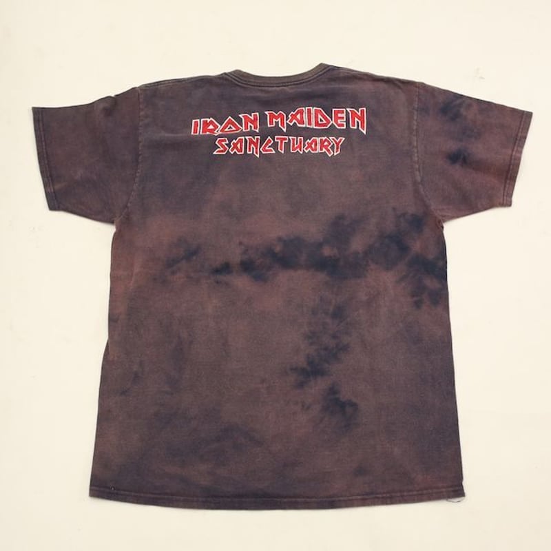 80年代 SPLASH IRON MAIDEN アイアンメイデン バンドTシャツ バンT 英国製 メンズS ヴィンテージ /evb001851