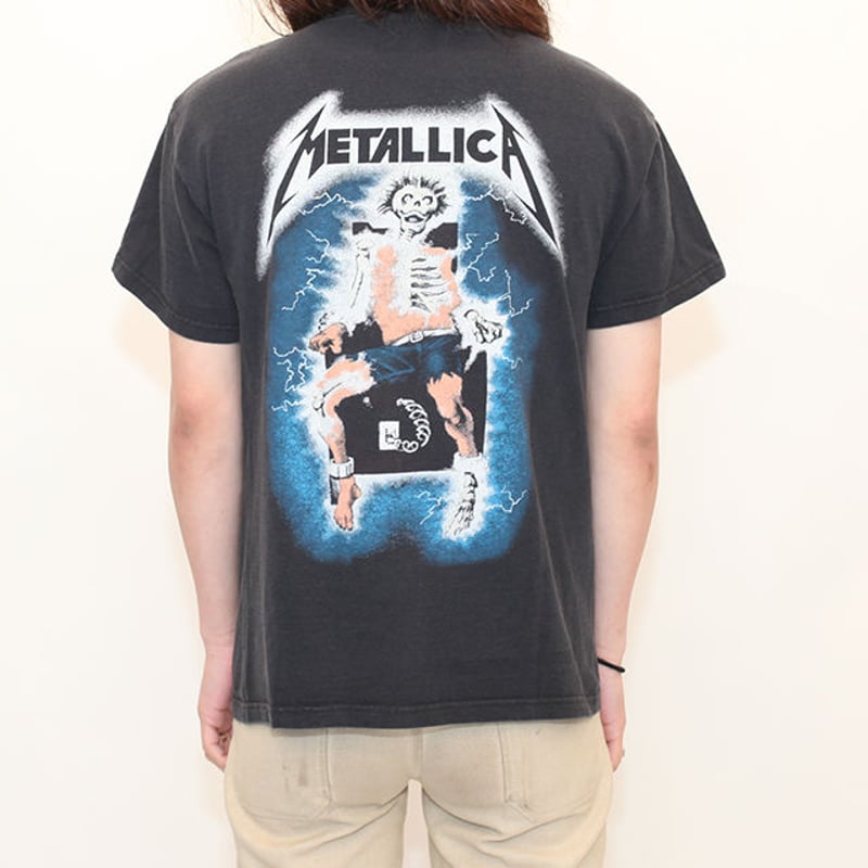 Metallica Ride The Lightning Tee | Blue