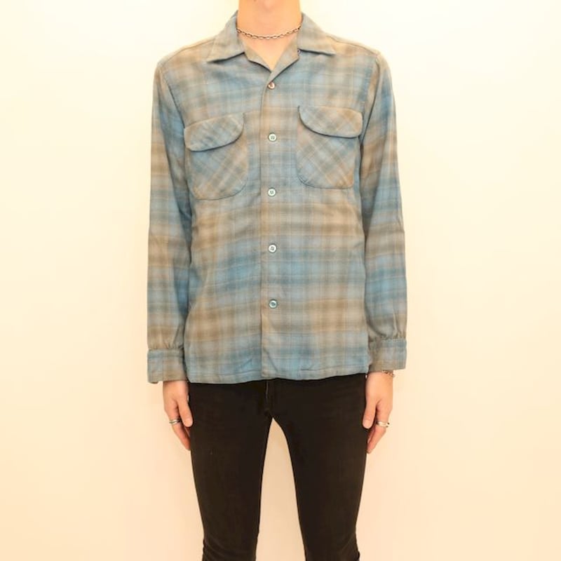 60's ペンドルトン ウールチェックシャツ 60's PENDLETON Wool 60's ペンドルトン ウールチェックシャツ 60's PENDLETON Wool