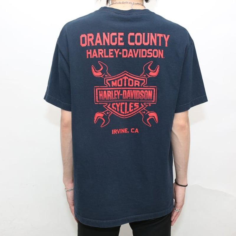 ハーレーダビッドソン Tシャツ Harley Davidson T-Shirt# | Blue ハーレーダビッドソン Tシャツ Harley Davidson T-Shirt# | Blue