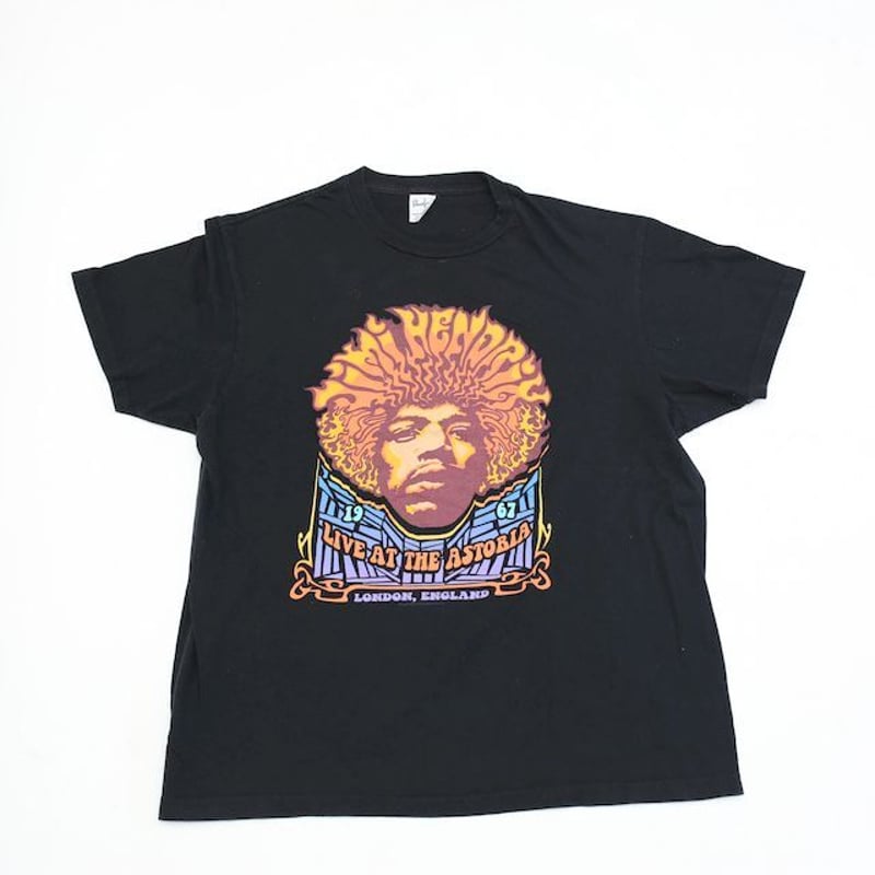 ジミ・ヘンドリックス Tシャツ Jimi Hendrix# | Blue ジミ・ヘンドリックス Tシャツ Jimi Hendrix# | Blue