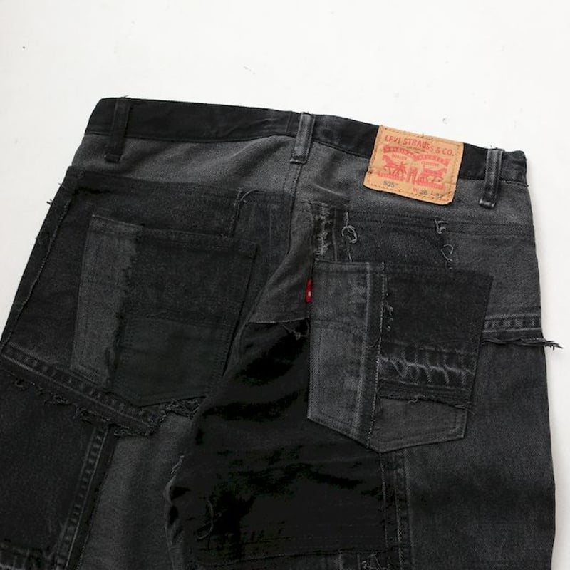 リーバイス パッチワーク リメイク デニムパンツ Levi's リーバイス パッチワーク リメイク デニムパンツ Levi's