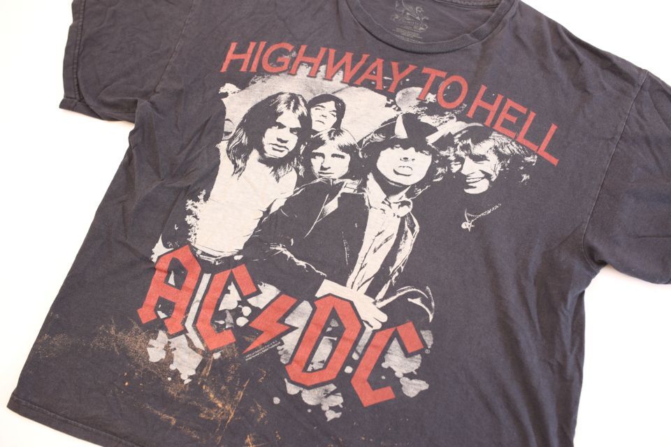 AC /DC バンド Tシャツ ACDC Highway to Hell T-shirt