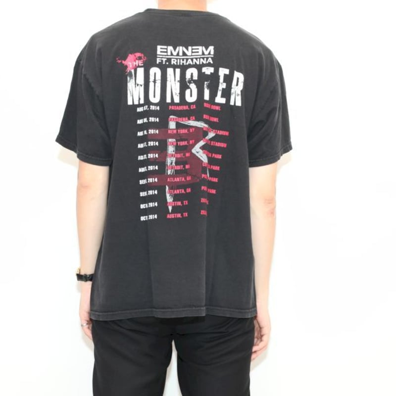 Eminem x Rihanna The Monster Tour Tシャツ Eminem x Rihanna The Monster Tour Tシャツ - メルカリ