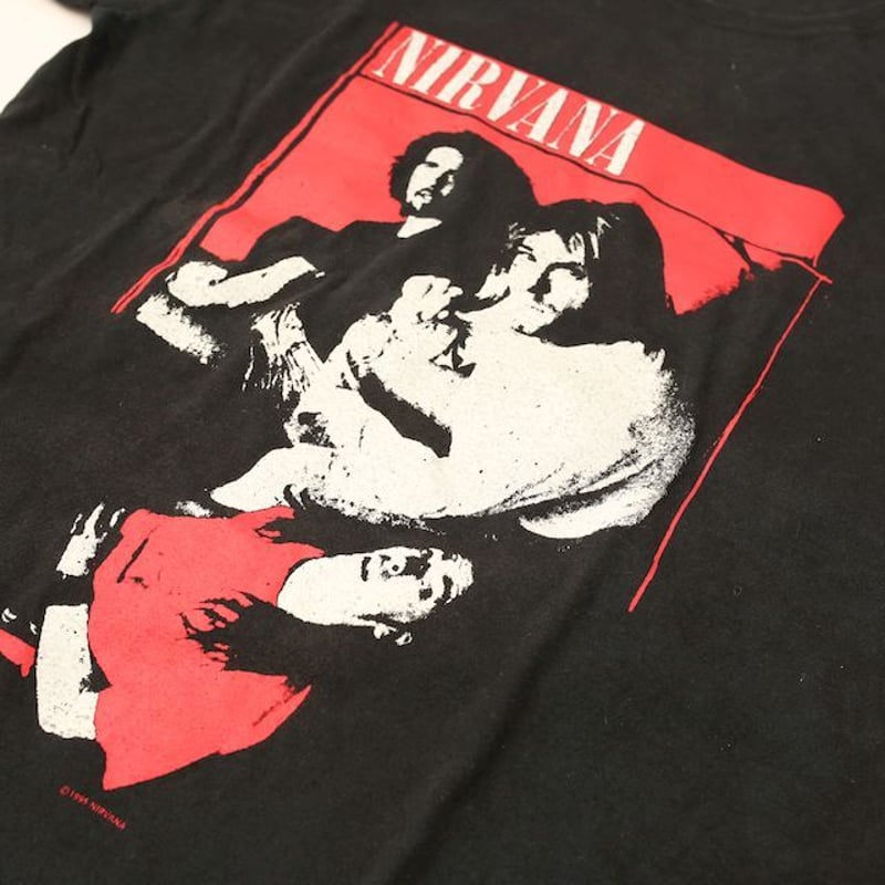 Nirvana バンド Tシャツ ニルヴァーナ | Blue Nirvana バンド Tシャツ ニルヴァーナ | Blue
