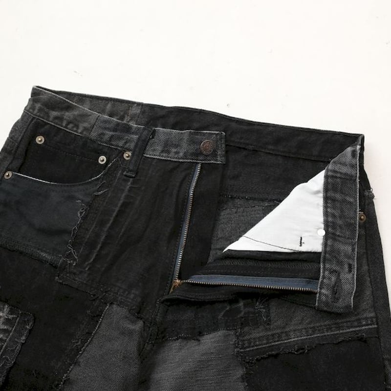リーバイス パッチワーク リメイク デニムパンツ Levi's リーバイス パッチワーク リメイク デニムパンツ Levi's