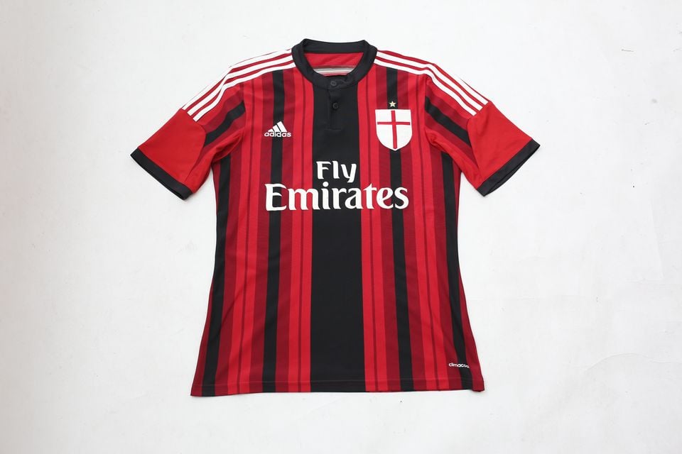 激レア【ACミラン】アディダスオールドユニフォーム海外Lイタリア製