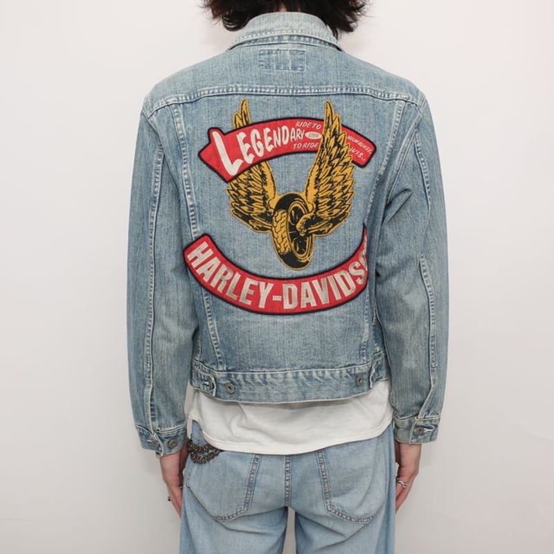 90's ハーレーダビッドソン デニムジャケット Harley Davidson 90's ハーレーダビッドソン デニムジャケット Harley Davidson
