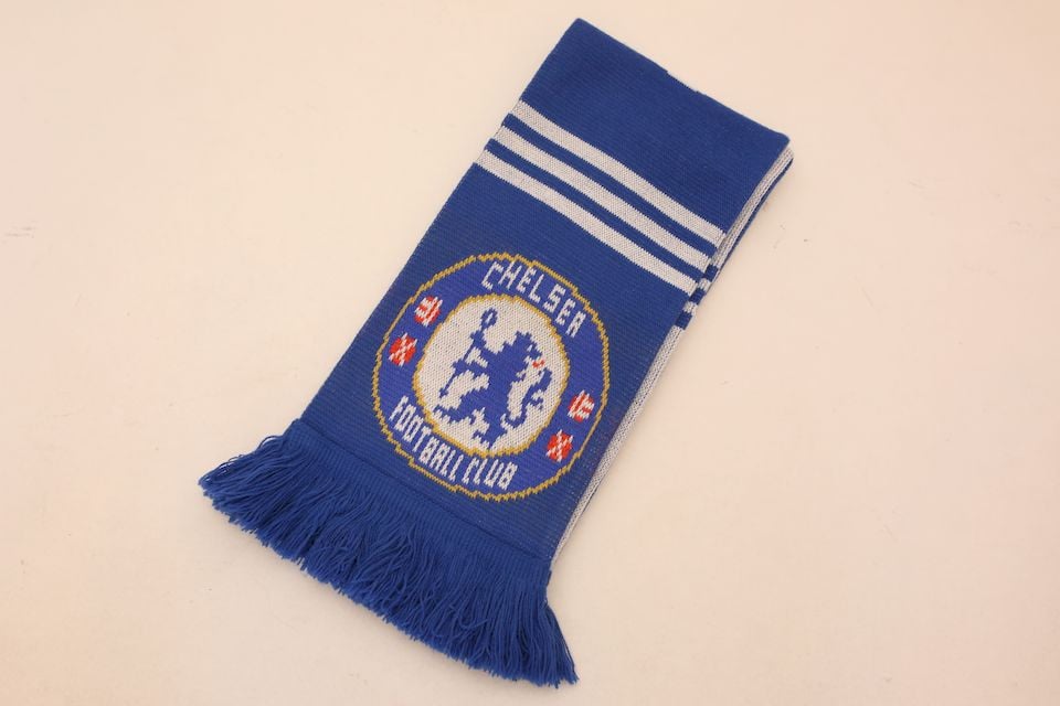 チェルシーFC ニット マフラー Chelsea FC Muffler# | Blue