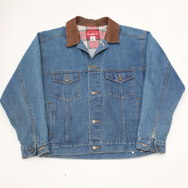 90's マルボロ デニムジャケット Marlboro Denim Trucker Jacke 90's マルボロ デニムジャケット Marlboro Denim Trucker Jacke