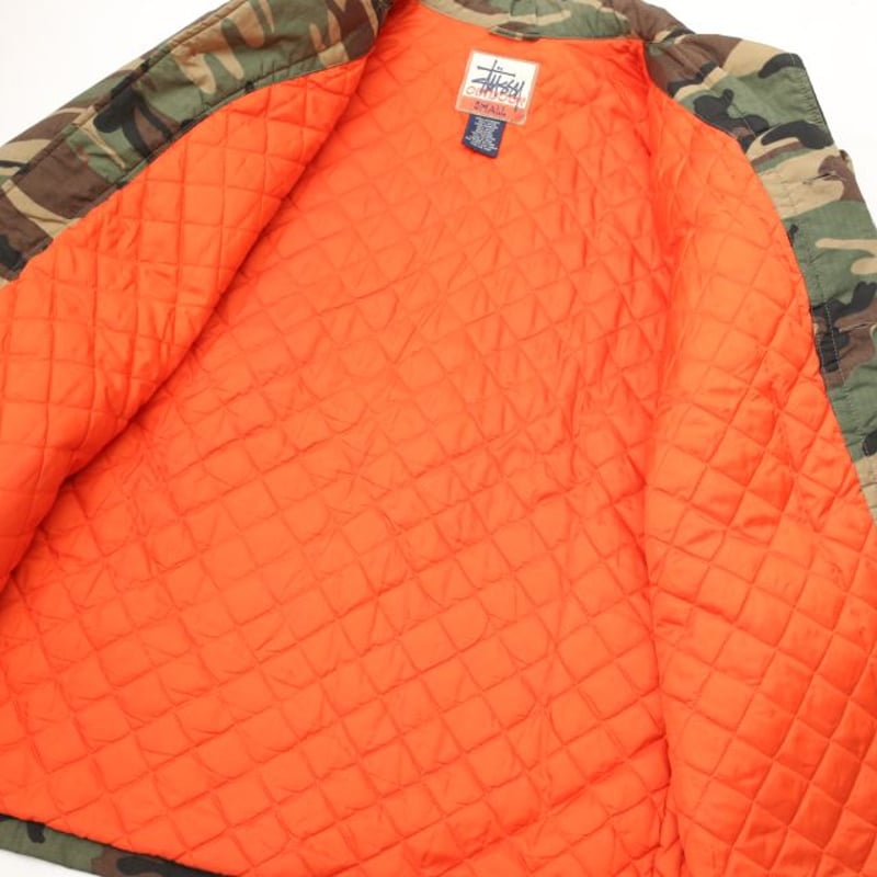 90s ステューシー カモフラ ジャケット Stussy Outdoor BDU 90s ステューシー カモフラ ジャケット Stussy Outdoor BDU