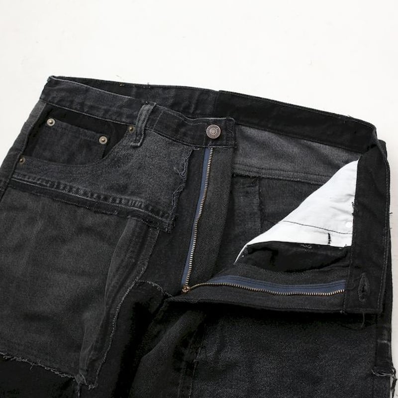 リーバイス パッチワーク リメイク デニムパンツ Levi's リーバイス パッチワーク リメイク デニムパンツ Levi's