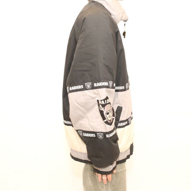 90s レイダース　ダウンジャケット パデット　Pro layer Raiders Down Jacket