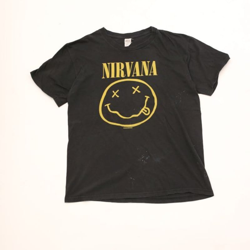 ニルヴァーナ バンド Tシャツ Nirvana Band T-shirt | Blue ニルヴァーナ バンド Tシャツ Nirvana Band T-shirt | Blue