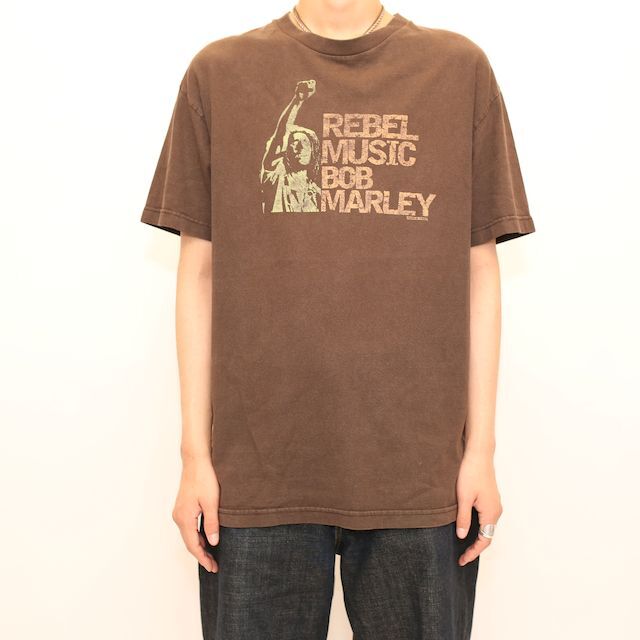 ボブマーリー バンドＴシャツ Bob Marley T-shirt# | Blue