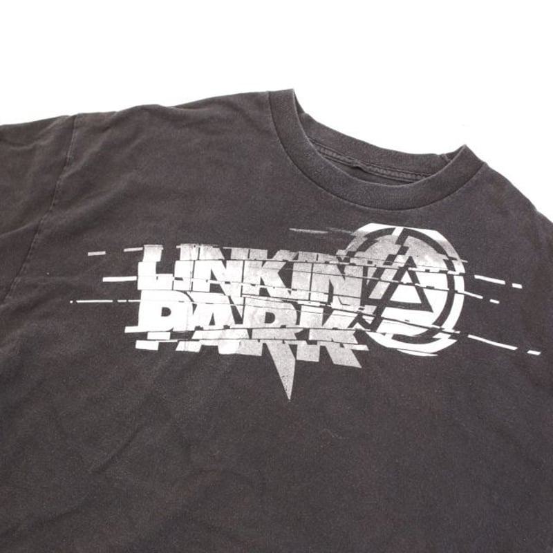 新品 LINKIN PARK リンキンパーク ウイングマン バンド ロゴ ロンTXXL5XL半袖Tシャツの白黒