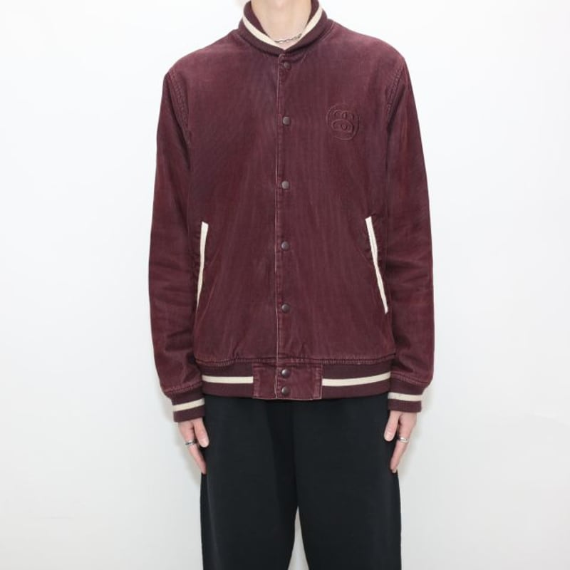 ステューシー コーデュロイ スタジャン Stussy Corduroy Varsity ステューシー コーデュロイ スタジャン Stussy Corduroy Varsity
