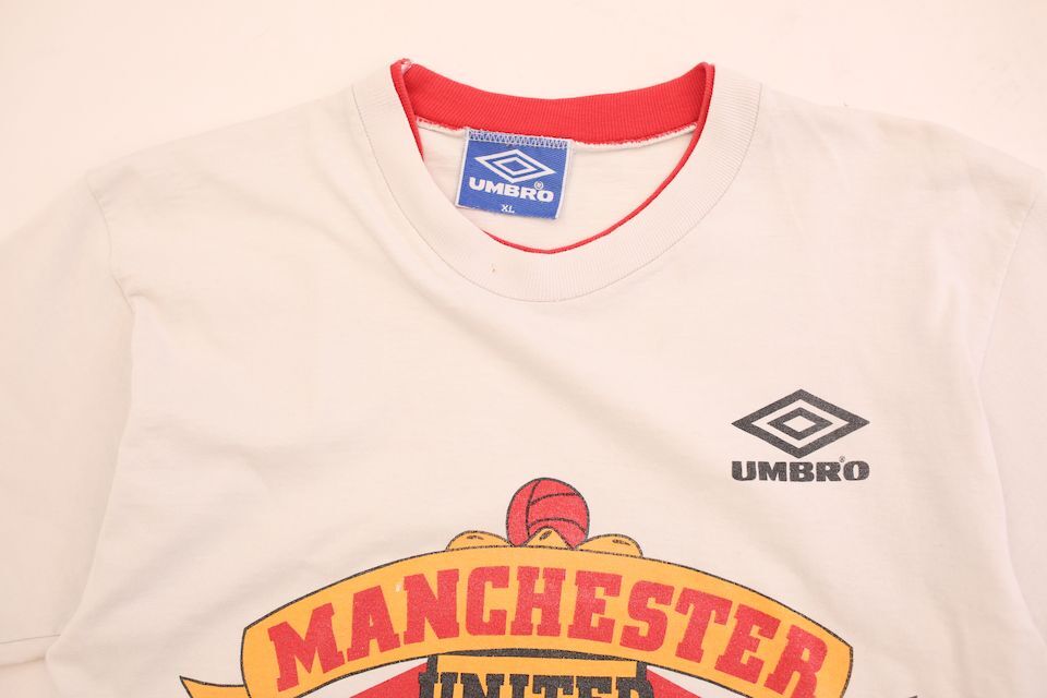 UMBRO マンチェスターU トレブル記念Tシャツ 入手困難 ヴィンテージ