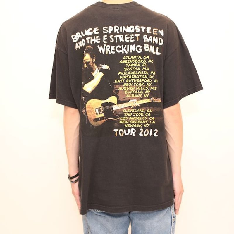 ブルース・スプリングスティーン バンド Tシャツ Bruce Spring ブルース・スプリングスティーン バンド Tシャツ Bruce Spring