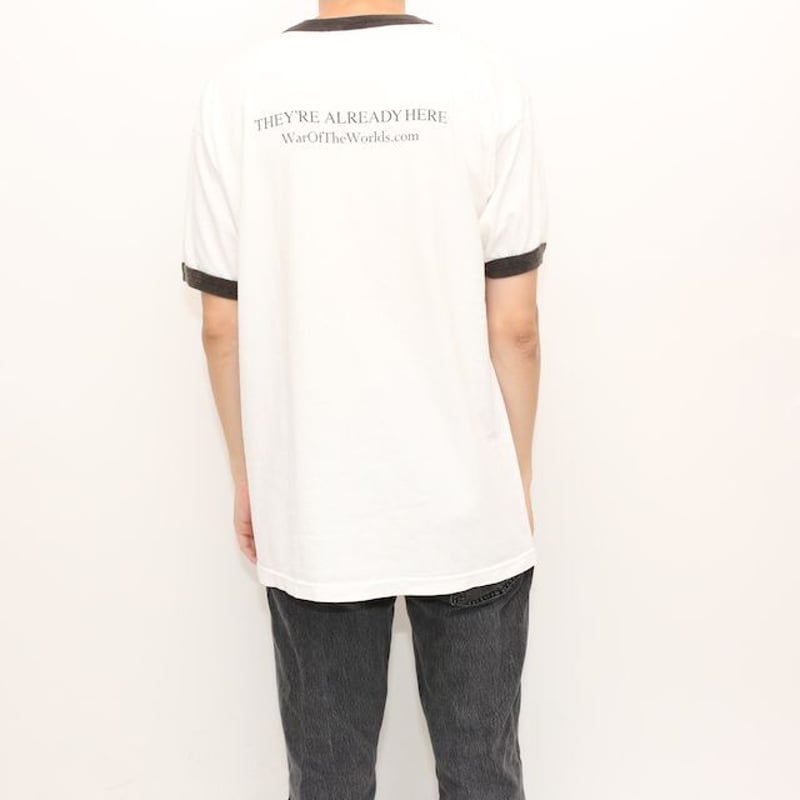 未使用品War Of The Worlds リンガー Tシャツ M トムクルーズ 未使用品War Of The Worlds リンガー Tシャツ M トムクルーズ