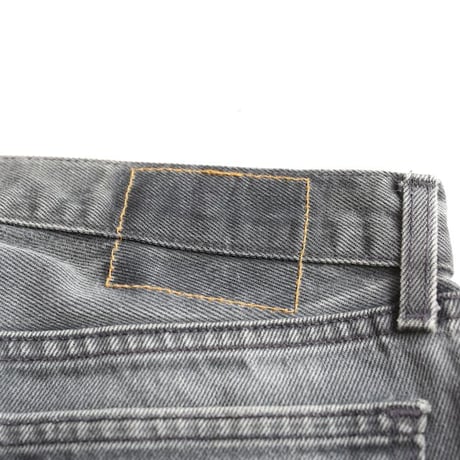 ベルギー製 ユーロ リーバイス 615 ダメージ ブラックデニム パンツ Levi's Damaged Black Denim Pants Made in Belgium