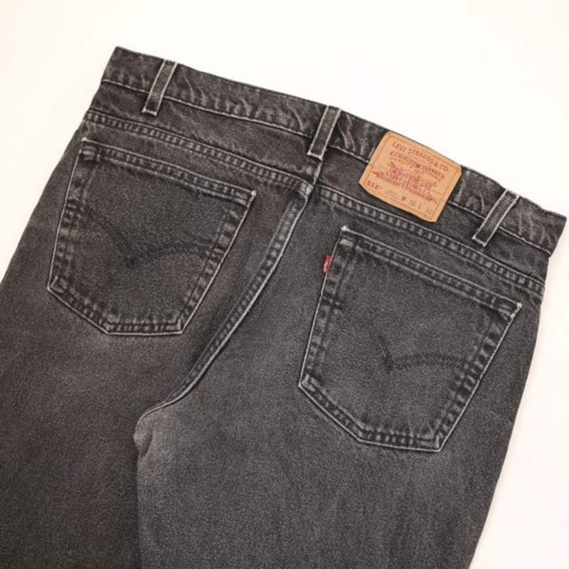 90s リーバイス ブラックデニム Levi's 512 Black Denim Pants