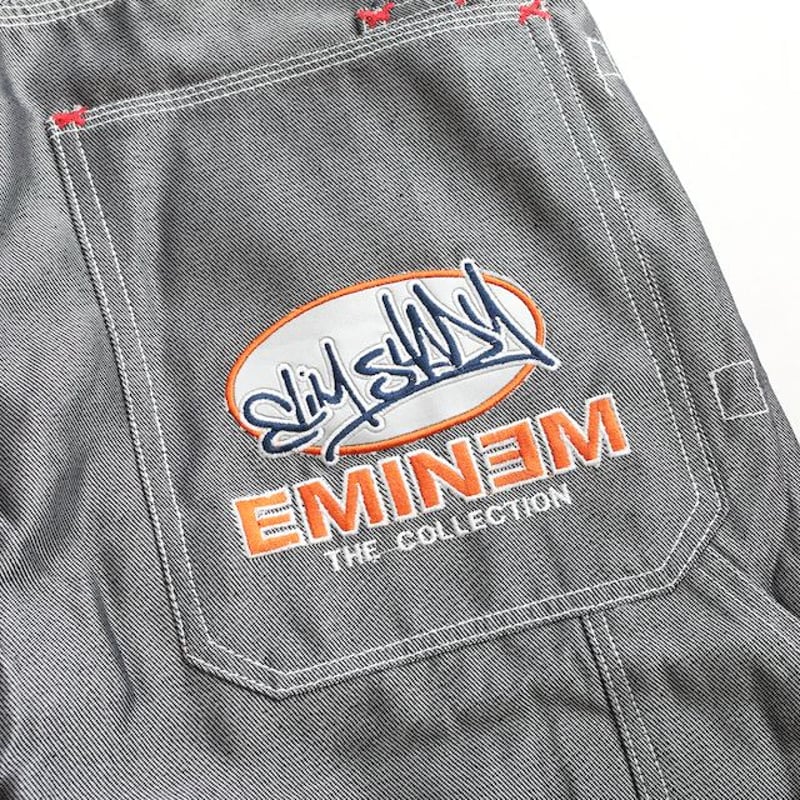 エミネム デニムペインターパンツ Shady Gear Eminem Slim Shady T...