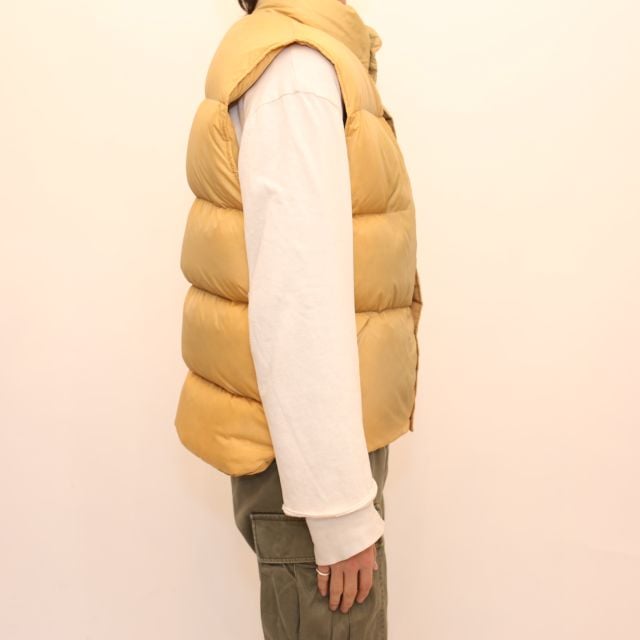 古着 80s エルエルビーン ダウンベスト ジャケット イエロー 黄 ① 2025年最新】LLbean ダウンベスト イエローの人気アイテム