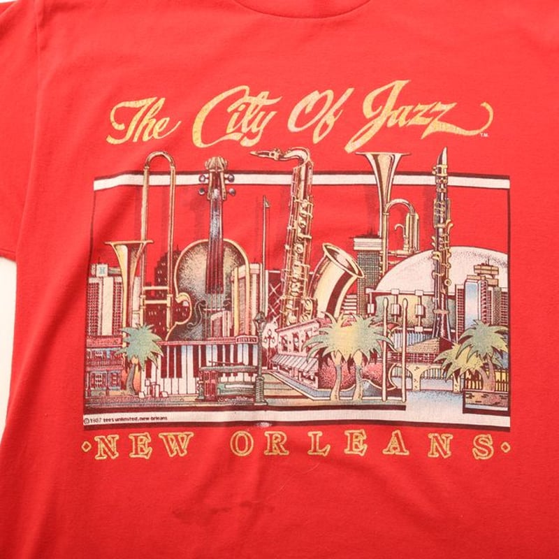 1987年 ニューオーリンズ ジャズTシャツ New Orleans Jazz T 1987年 ニューオーリンズ ジャズTシャツ New Orleans Jazz T