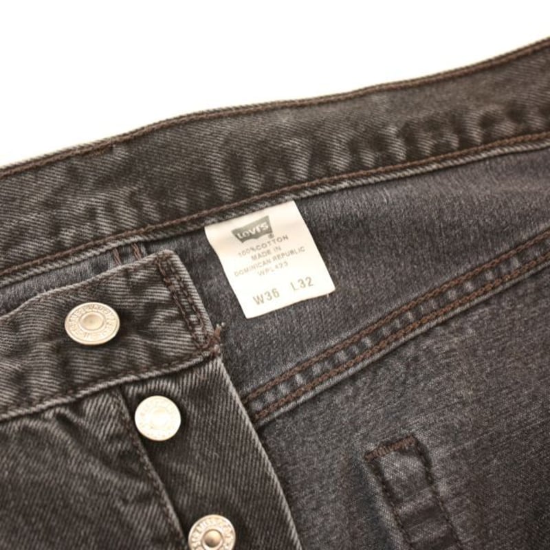 リーバイス501 ブラックデニム Levi's 501 Black | Blue