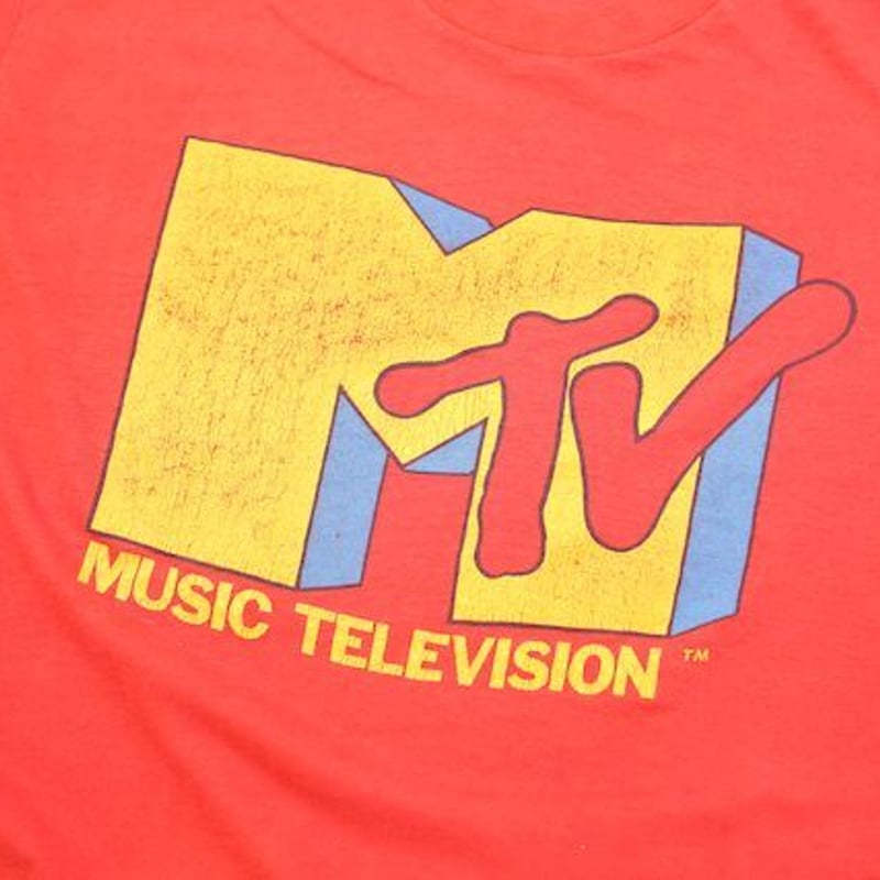 MTV ヴィンテージ Tシャツ T-shirt # | Blue
