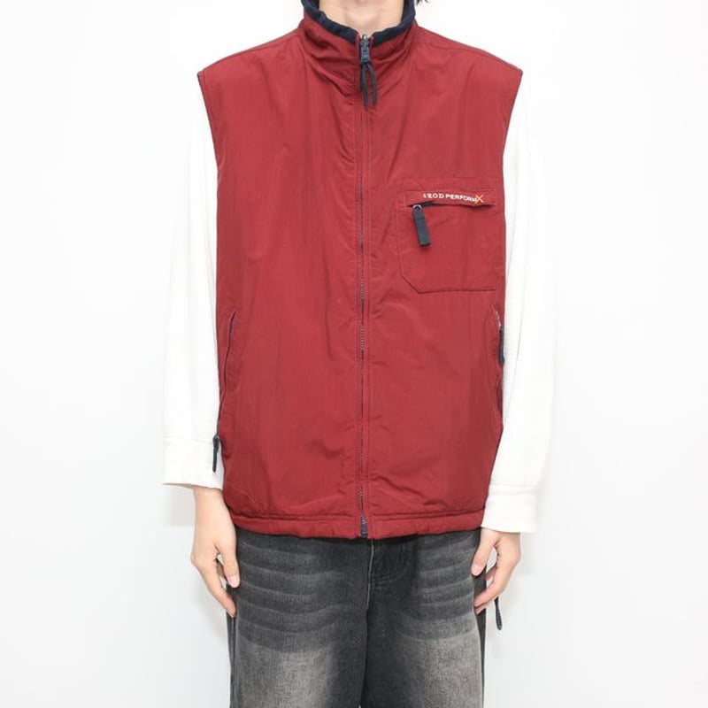IZOD Perform X リバースブル ナイロン ベスト Reversible Nylon IZOD Perform X リバースブル ナイロン ベスト Reversible Nylon