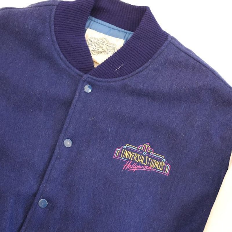 ユニバーサルスタジオ バーシティジャケット スタジャン Varsity  