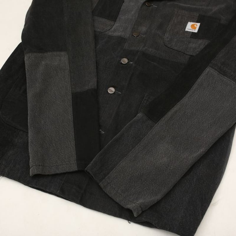 カーハート パッチワーク リメイク デニムジャケット Carhartt カーハート パッチワーク リメイク デニムジャケット Carhartt