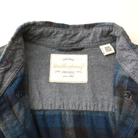 チェック コットン フランネルシャツ Plaid Flannel L/S Shirt