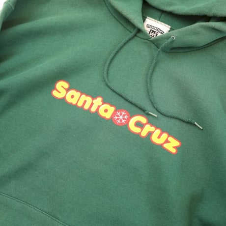 90s サンタクルーズ ロゴ フーディ Sant Cruz Logo Sweat Hoodie