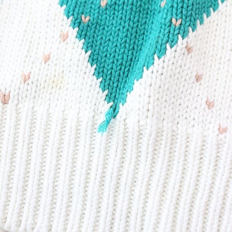 アーガイル ニット セーター　Argyle Knit Sweater