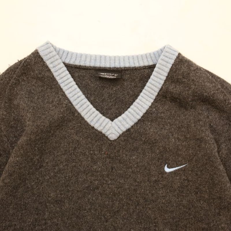 ナイキ ニット Nike Golf V neck Knit | Blue ナイキ ニット Nike Golf V neck Knit | Blue