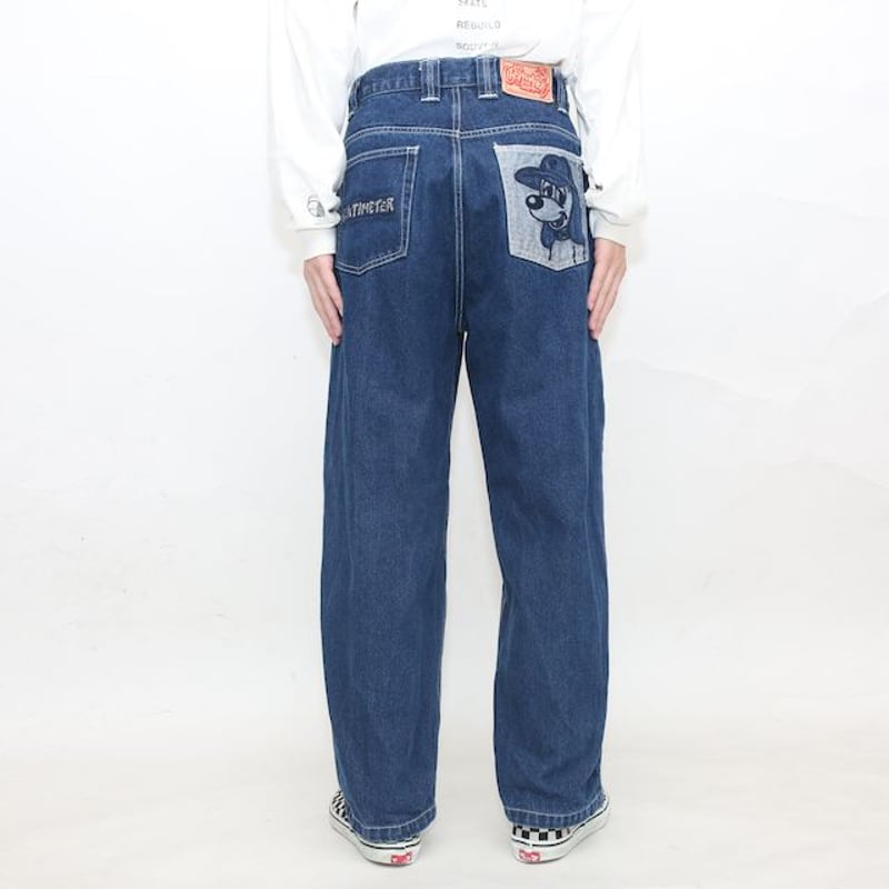 センチメーター デニムパンツ Centimeter Denim Pants# | Blue