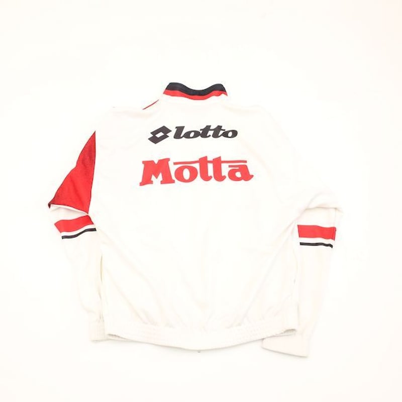 【希少品】90s LOTTO x AC MILAN ナイロン トラックジャケット