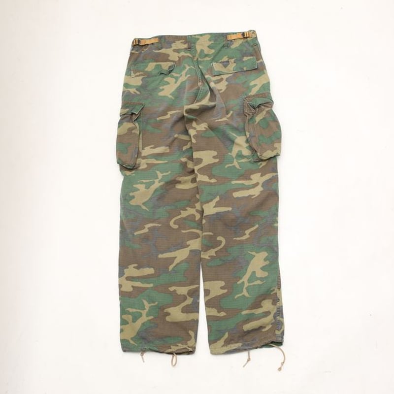 70's U.S.ARMY ジャングルファティーグ カモフラ カーゴパンツ 70's U.S.ARMY ジャングルファティーグ カモフラ カーゴパンツ