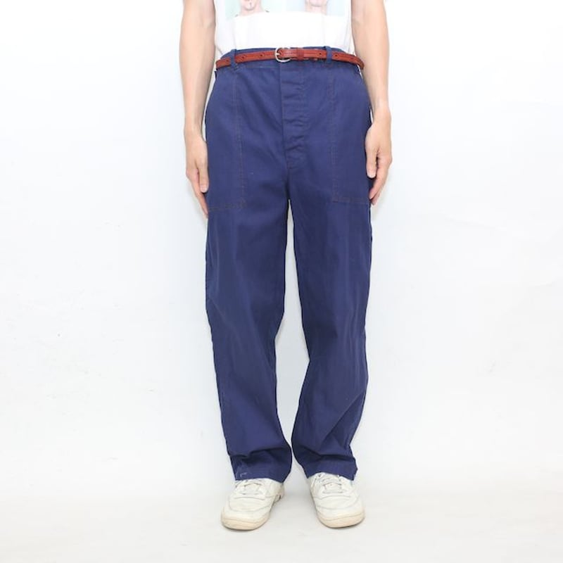 ヴィンテージ ユーロワーク パンツ Euro Vintage Work Pants# | Blue