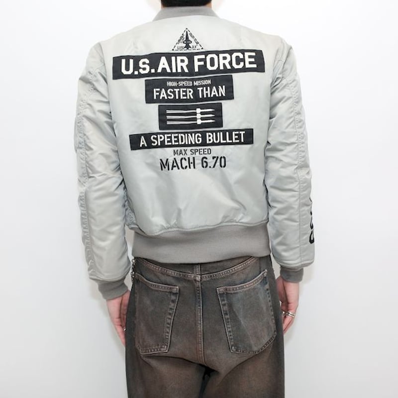 アヴィレックス MA-1 フライトジャケット U.S.AIR FORCE X-15 | Blue アヴィレックス MA-1 フライトジャケット U.S.AIR FORCE X-15 | Blue