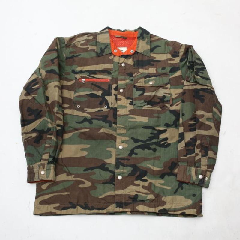 90s オールドステューシーアウトドア カモフラジャケット 迷彩 90s オールドステューシーアウトドア カモフラジャケット 迷彩