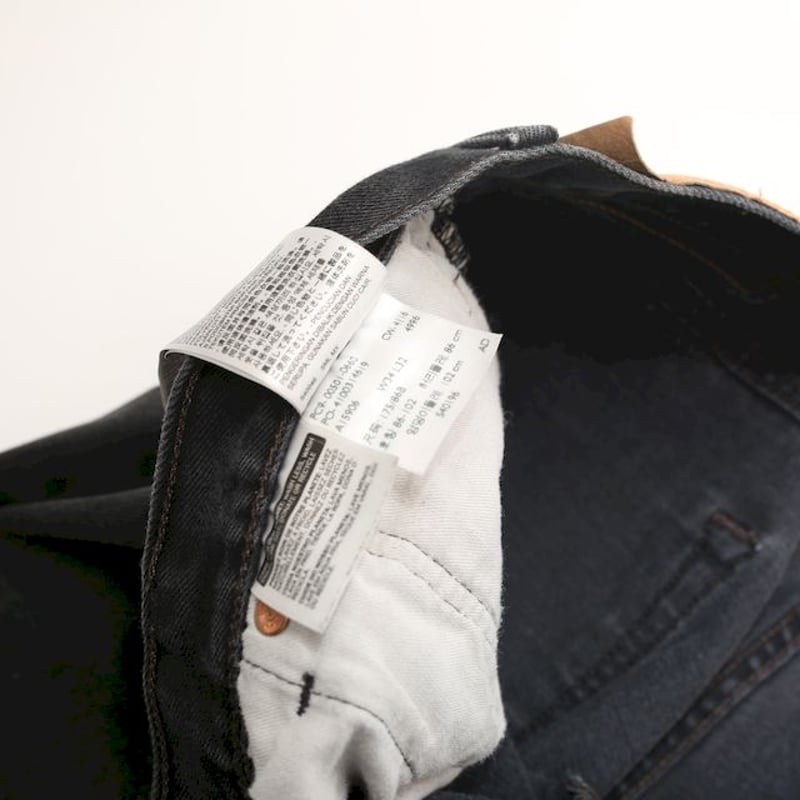 リーバイス501 ブラックデニム Levi's 501 Black# | Blue リーバイス501 ブラックデニム Levi's 501 Black# | Blue